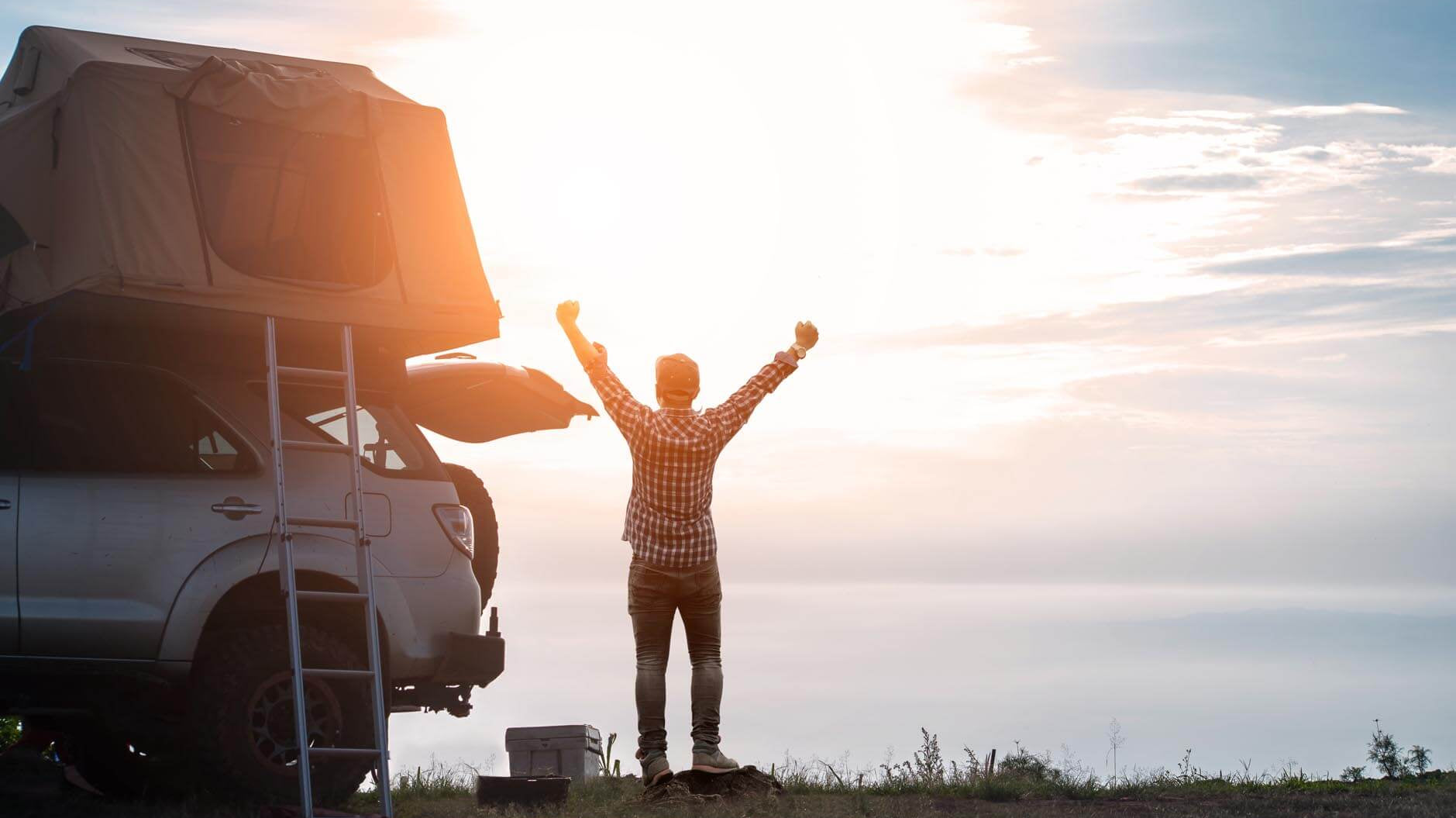 How to Tie Gear to the Roof Racks