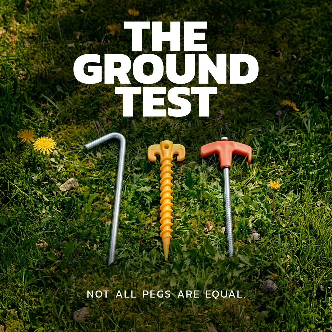 The Test: Tent Pegs Vs. Ground Anchors - which actually hold?