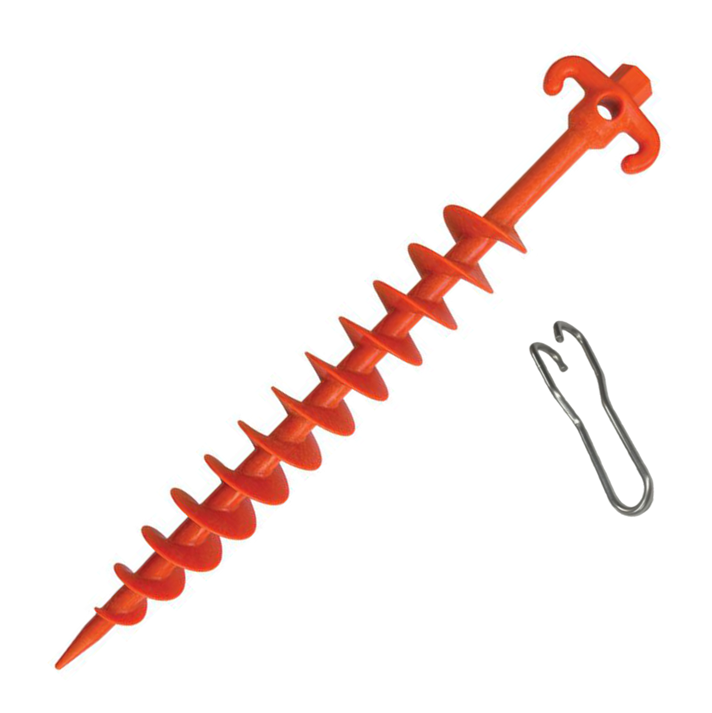 4 Pack Heavy Duty Tent Pegs – Ground Screw Anchors For Gazebos, Caravans, Camping – Peter-diy